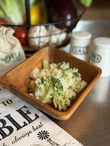Broccoli Rice Casserole - Thanksgiving Catering Pan
